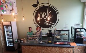 Star and Holly. 
Two of our beautiful staff members and our in house bakers.  at PEK in Dover