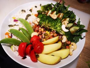 Pek Buddha bowl.  at PEK in Dover