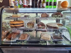 Cake selection at PEK in Dover