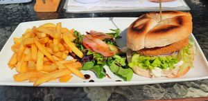 The Kentucky burger at PEK in Dover