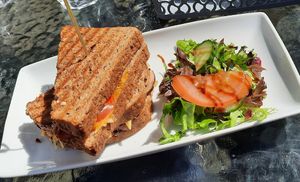 Breakfast toastie at PEK in Dover