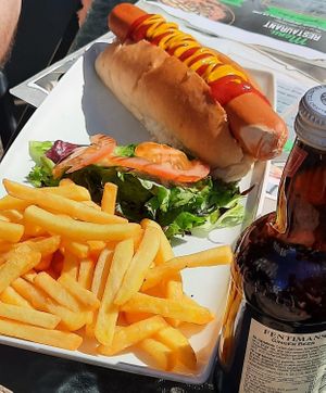 Frankfurter Hot Dog at PEK in Dover