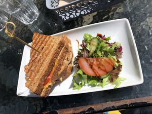 Breakfast toastie  at PEK in Dover