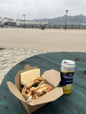 Breakfast wrap 😋  at PEK in Dover