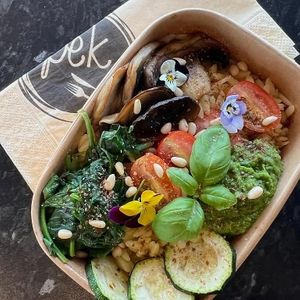 Pek summer power brunch bowl.  at PEK in Dover