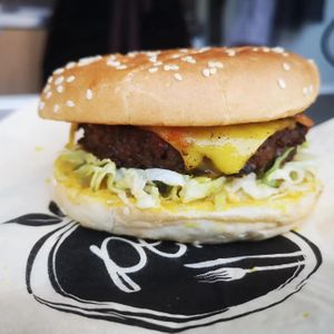 The classic. And AWARD WINNING Pek Cheeze Burger.
Can't go wrong here!
 at PEK in Dover