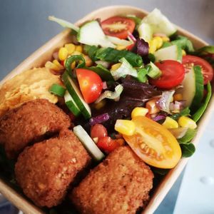 Falafel salad bowl.  at PEK in Dover
