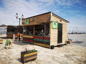 Our little Cabin on the Curve. Built by us and much loved.  at PEK in Dover