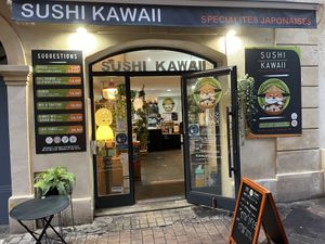 Vitrine at Sushi Kawaii in Montpellier