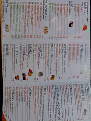  at Sushi Kawaii in Montpellier