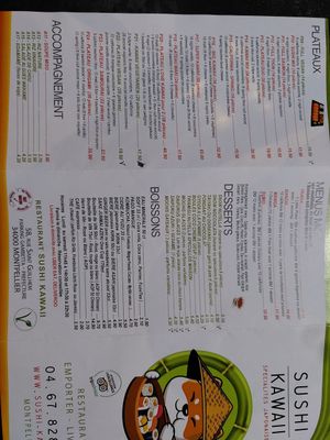  at Sushi Kawaii in Montpellier