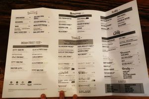 Take out menu at Curry Up Now - Hamilton Ave in Palo Alto