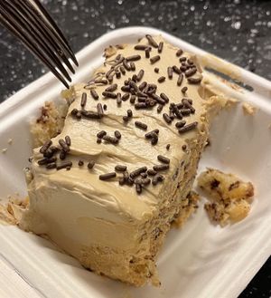 It wasn’t clear exactly what this cake was, but it was incredibly delicious!  at The Wayside Cafe & Deli in Olympia