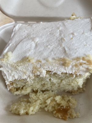Buttercream apricot cake with lots of sugar   at The Wayside Cafe & Deli in Olympia