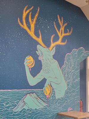 Interior at The Wayside Cafe & Deli in Olympia