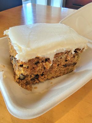 Carrot Cake at The Wayside Cafe & Deli in Olympia