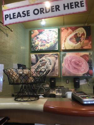 Vegan burritos! at Fresh City in Charlton