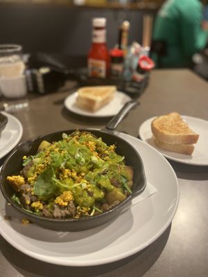 Lucy’s Cafe - Vegan Scramble (add vegan sausage)  at Lucy's in Grand Rapids
