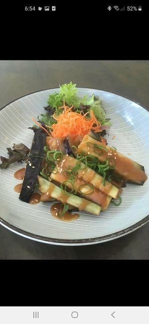 Nasu dengaku at Sushi Express in Belgrave