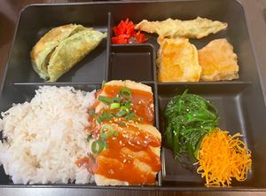 Vegan Bento  at Sushi Express in Belgrave