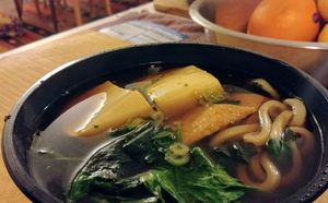 Tofu udon noodle soup at Sushi Express in Belgrave