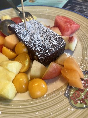 vegan brownie  at Miss PeppeR in Wietzendorf