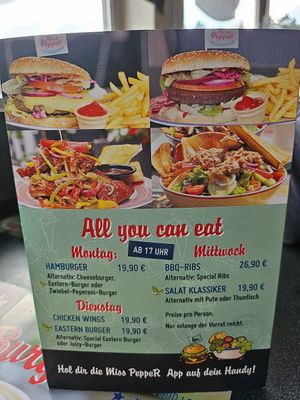 Tischaufsteller at Miss PeppeR in Wietzendorf