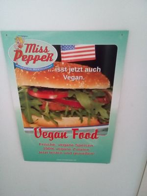 Poster at Miss PeppeR in Wietzendorf