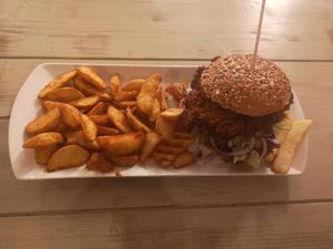 Wild Wild West Burger at Burgerado in Herne