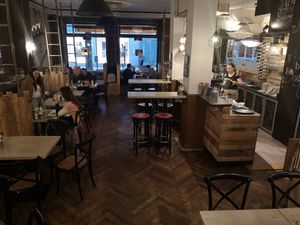 Bar at Burgerado in Herne