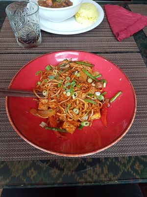 Cha Kari with tofu at Angkor Soul in Altrincham