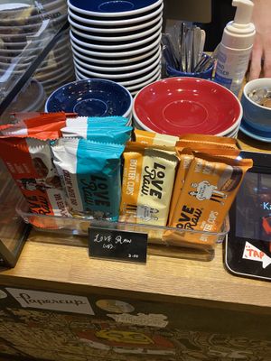 LoveRaw bars  at Kapow Coffee - Thorntons Arcade in Leeds