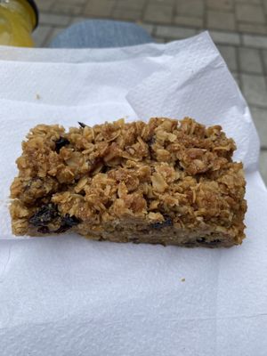 Sultana Flapjack  at Kapow Coffee - Thorntons Arcade in Leeds