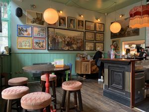 Interior of restaurant   at Lounges - Albero Lounge in Bedford