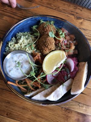 Vegan burrito bowl  at Croxtons in Portsmouth