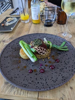 Seitan roast at Offbeet - New Forest in Southampton