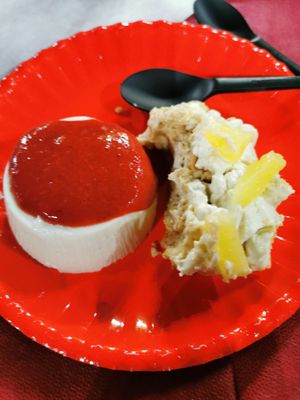 Dessert #Veganuary at Trattoria da Zia Allari in Granarolo Dellemilia