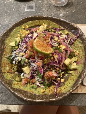 latin bowl  at Honest Greens - Hortaleza in Madrid