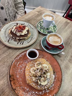 Tortitas veganas / Vegan pancakes ❤️  at Socola in Murcia