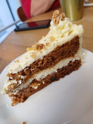 Carrot cake at Socola in Murcia