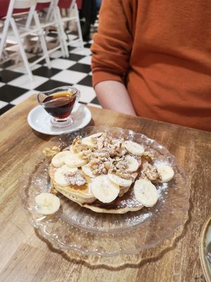 Vegan Maple Syrup Pancakes at Socola in Murcia