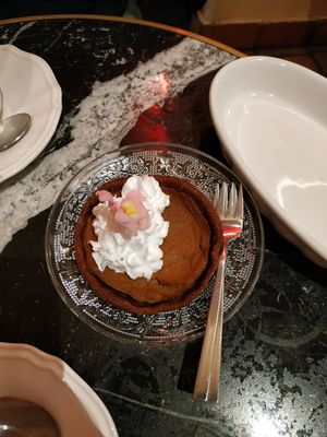 A little pumpkin spice pie at Bombon in Madrid
