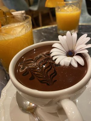 Traditional Hot Chocolate at Bombon in Madrid