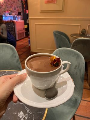 We eat 2 at Bombon in Madrid