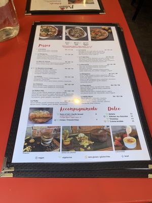   at Polina Pizzeria in Quebec