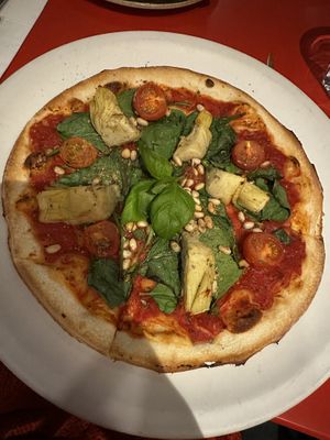   at Polina Pizzeria in Quebec