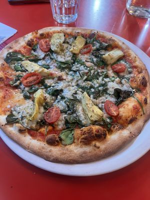   at Polina Pizzeria in Quebec