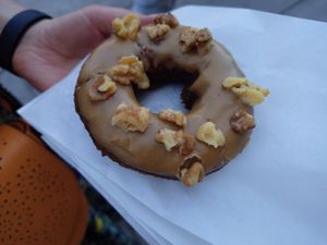 Maple walnut at Maverick's Donut Company - Byward Market in Ottawa