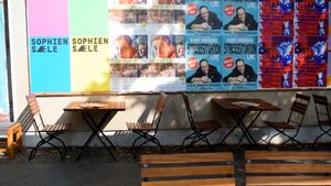 outside at Mom's Creation - Friedrichshain in Berlin