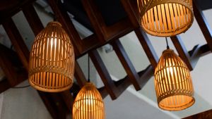 light fixtures at Mom's Creation - Friedrichshain in Berlin